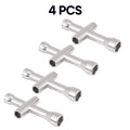 4 in 1 3D Printer Nozzle Tool M2 M2.5 M3 M4 Screw Nut Hexagonal Cross Wrench For E3D V5 V6 Bambu X1 P1 A1 Nozzle Mini Spanner
