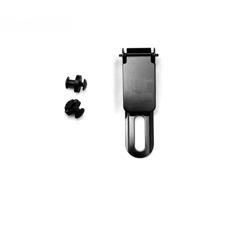 Quick Release Belt Clip Tactical Waist Clip Knife Sheath Clamp Screw Washer Set Stainless Steel HOMEFISH DIY Hardware